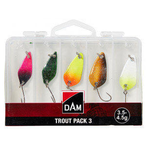 Sada plandavek DAM Trout Pack 3