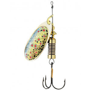 Rotačka DAM EFFZETT Nature 3D Spinner Sinking, Brown Trout