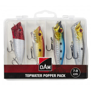 Sada woblerů DAM Topwater Popper