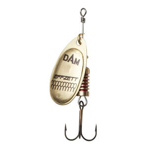 Blyskáč DAM Effzett Standard Spinner č. 1, 3g, Gold