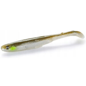 Nástraha SAVAGE GEAR Slender Scoop Shad Bulk, Green Silver