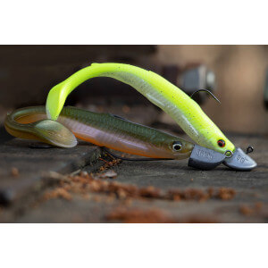 Obrázek 3 k Nástraha SAVAGE GEAR Slender Scoop Shad Bulk, Lemon Back