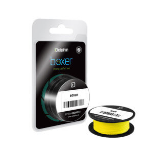 Šňůra DELPHIN Boxer 4 Fluo žlutá