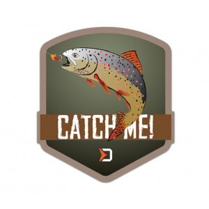 Nálepka DELPHIN CatchME! Pstruh