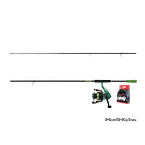 Obrázok 4 k Prívlačový set DELPHIN GreenSpin + navijak + vlasec