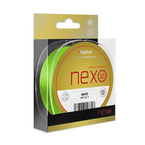 Šňůra DELPHIN Nexo 12 Fluo zelená