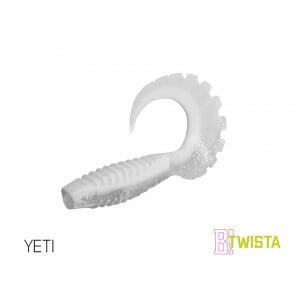 Umělá nástraha DELPHIN Twista UVs 10 cm, 5 ks Yeti
