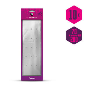 Sáček hranatý DELPHIN PVA n'tastic s otvory zatahovací