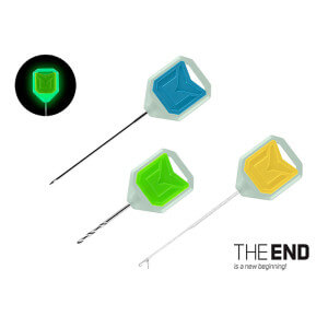 Fluo set DELPHIN T-End Grip 3XF 2x jehla + vrták