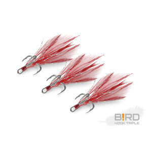 Obrázek 2 k Trojháčky DELPHIN BIRD Hook Triple, 3 ks