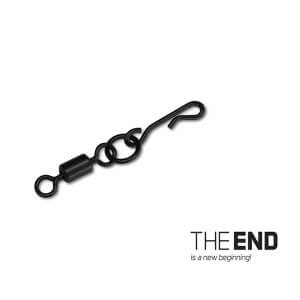 Obratlík DELPHIN The End Q-Cast s kroužkem a rychloklipem