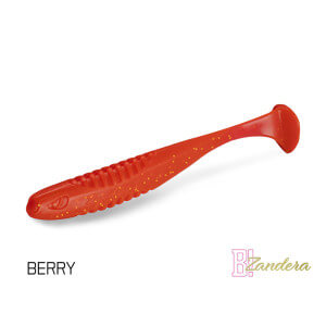 Nástrahy DELPHIN Zandera FlexiFloat UVs 12 cm, 5 ks Berry