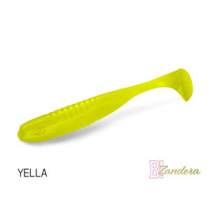 Nástrahy DELPHIN Zandera FlexiFloat UVs 12 cm, 5 ks Yella