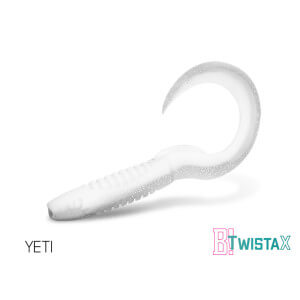 Nástrahy DELPHIN TwistaX Eeltail UVs 15 cm, 5 ks Yeti