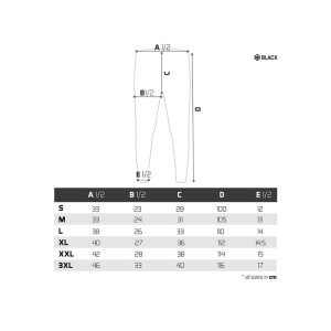Obrázok 4 k Termoprádlo DELPHIN Tundra Blacx, spodný diel
