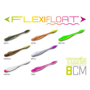 Nástraha DELPHIN Toxin Uvs, 8 cm, 8 ks