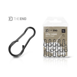 Rýchlovýmenný klip DELPHIN TheEnd Multi Snap, 15ks