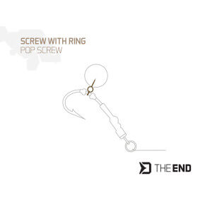 Obrázek 2 k Šroub DELPHIN The End Pop Screw s kroužkem