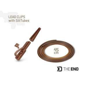 Obrázek 2 k Závěsná montáž DELPHIN TheEnd Lead Clip with Sili Tubes, 7 ks