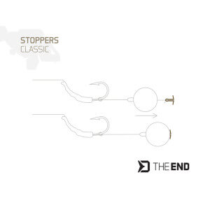 Obrázek 2 k Mix zarážky DELPHIN TheEnd Stoppers Classic, 126 ks