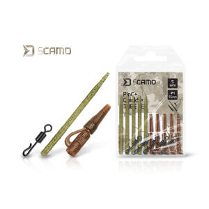 Set montáž DELPHIN TheEnd sCamo PinC + QuickS + Tube, 5 ks