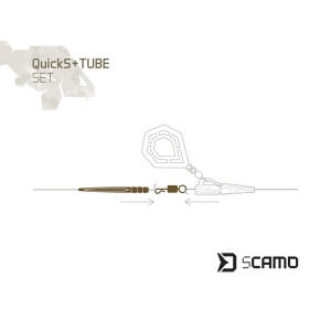 Obrázok 3 k Set montáž DELPHIN TheEnd sCamo QuickS + Tube, 5 ks