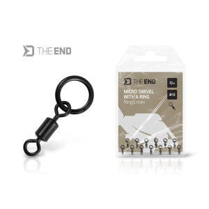 Mikro obratlík s krúžkom DELPHIN TheEnd RingS Mini