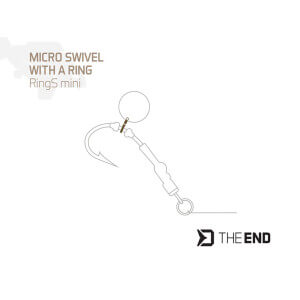 Obrázok 2 k Mikro obratlík s krúžkom DELPHIN TheEnd RingS Mini