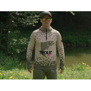 Obrázok 9 k Tričko DELPHIN UV Armor 50+ Trout s kapucňou