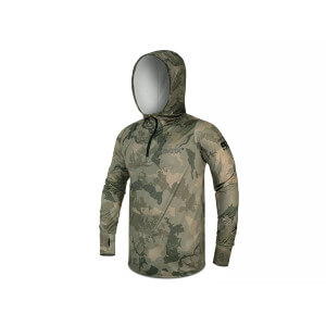 Tričko DELPHIN UV Armor 50+ Banx s kapucňou