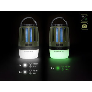 Obrázek 8 k Kempová lampa DELPHIN Moskyto 3 W/ 2600 mAh