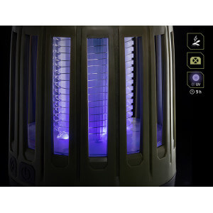 Obrázek 9 k Kempová lampa DELPHIN Moskyto 3 W/ 2600 mAh