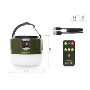 Obrázek 3 k Kempová lampa DELPHIN Svita 4 W/ 3600 mAh, s ovladačem