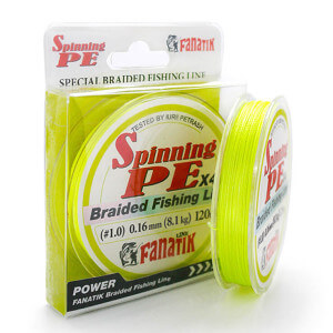 Šňůra FANATIK Spinning PE x4