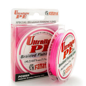 Šňůra FANATIK Ultralight PE x4