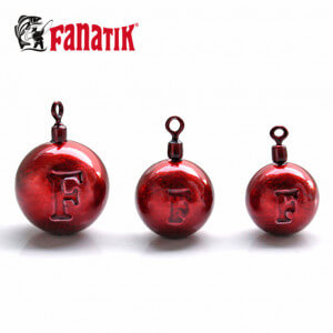 Zátež koule FANATIK Smorodina RED; 4 ks