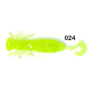 Nástraha FANATIK Larva LUX 3,5"; 8,9 cm, 4 ks