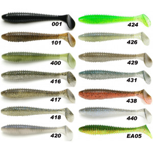 Nástraha KEITECH Swing Impact Fat 3,8 inch/ 9,65cm, bal. 6ks