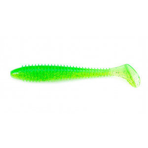 Nástraha KEITECH Swing Impact Fat 3,8 inch/ 9,65cm, bal. 6ks 424 - Lime Chartreuse