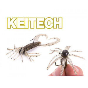 Obrázek 2 k Nástraha KEITECH Little Spider 3,5 inch/ 8,89cm, bal. 5ks