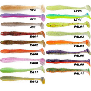 Nástraha KEITECH Swing Impact 3 inch/ 7,62cm, bal. 10ks