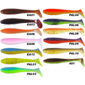 Nástraha KEITECH Swing Impact Fat 3,8 inch/ 9,65cm, bal. 6ks