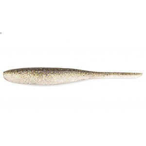 Nástraha KEITECH Shad Impact 4 inch/ 10,16cm, bal. 8ks 410T - Crystal Shad