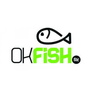 Nálepka OKfish.sk, bílá