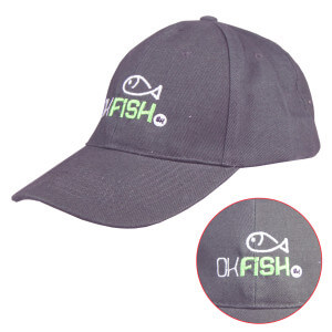 Kšiltovka Velcro logo OKFISH
