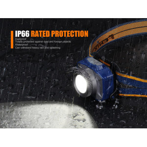 Obrázok 10 k Nabíjacia zaostrovacia čelovka FENIX HL40R modrá