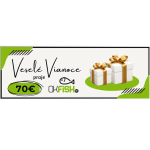 Vánoční dárková poukázka 70 €