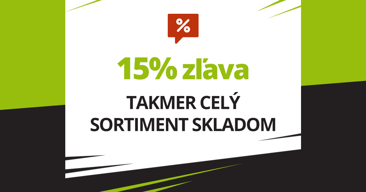 Zľava 15 %