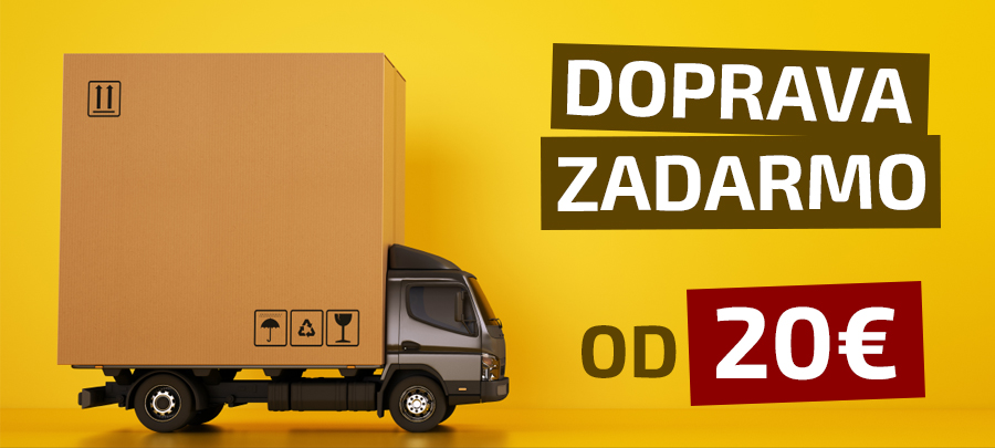Doprava zadarmo - máj 2022