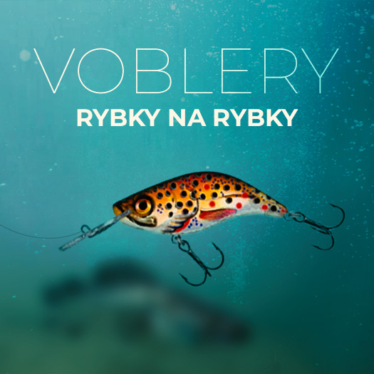 Voblery na pstruhy, prívlač, rybky na rybky